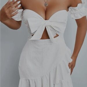 White dress